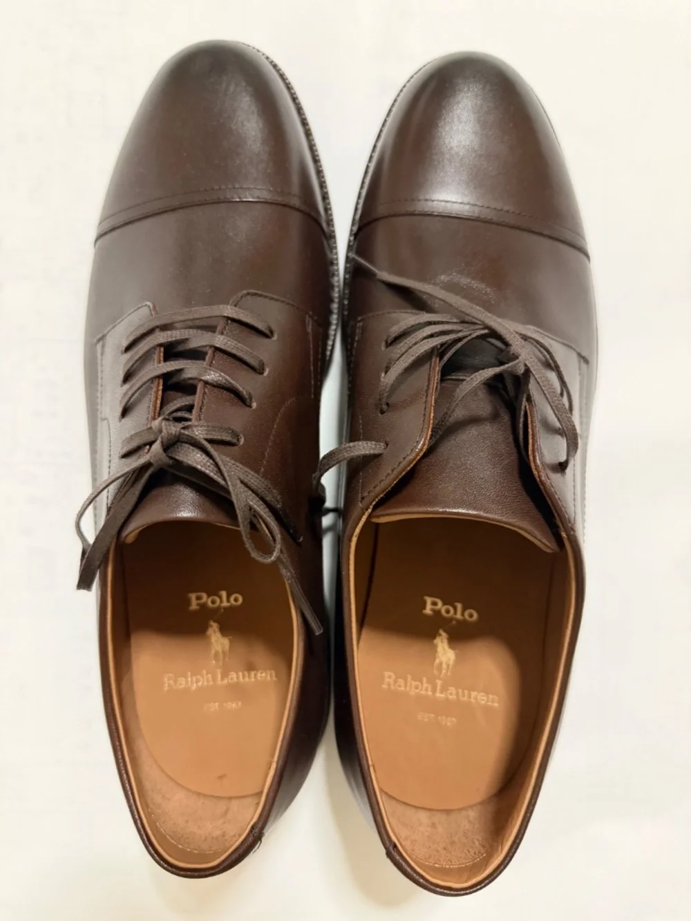 NWOT Polo Ralph Laurent Asher Cap Toe shoes